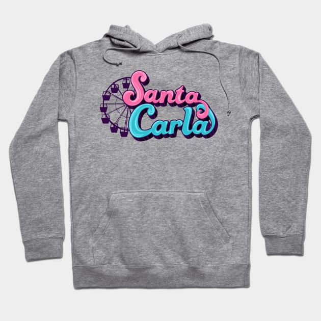 Santa Carla Hoodie by Luguardio